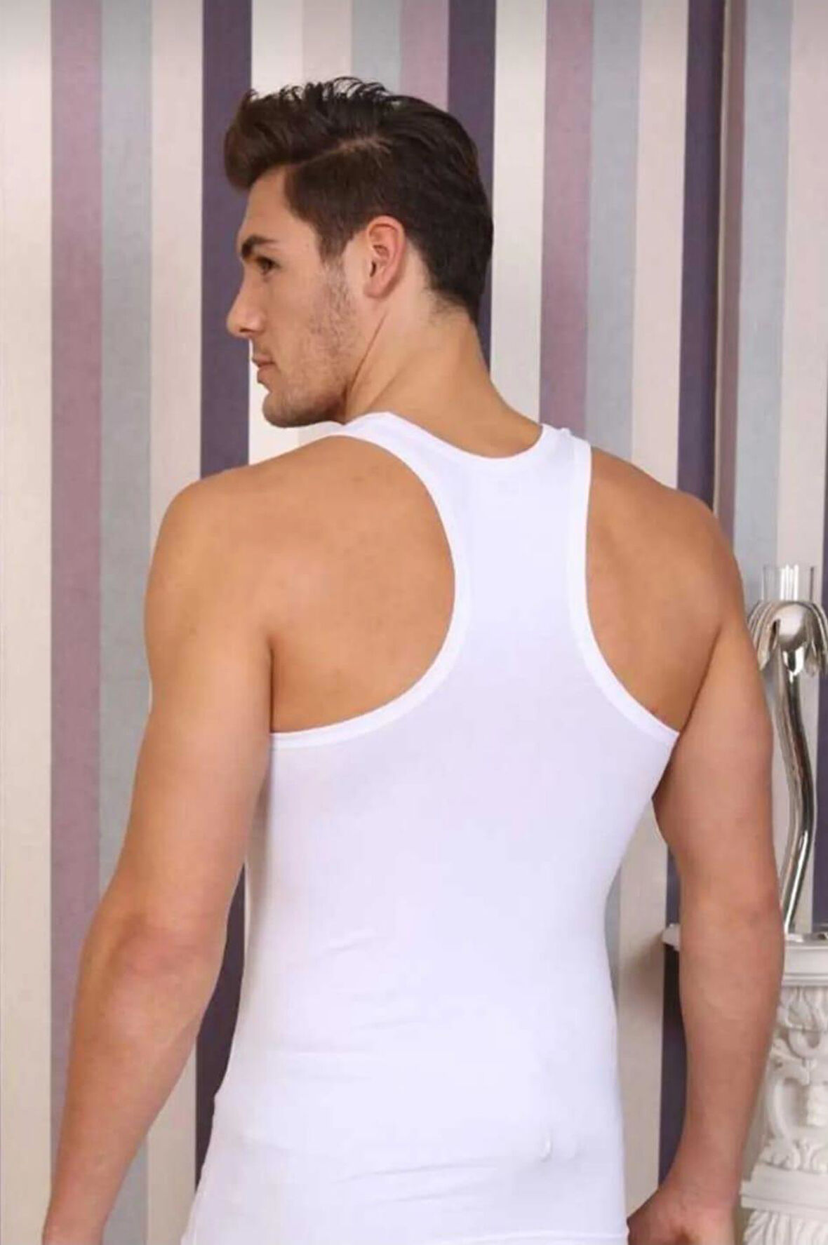 BERRAK 1029 ERKEK SÜPREM LİKRALI SPORCU ATLET TEKLİ