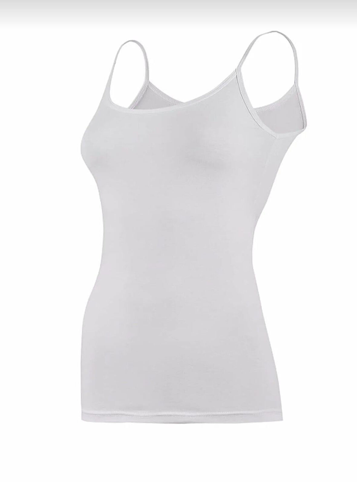  2170 KADIN LİKRALI İP ASKILI ATLET 6 ADET