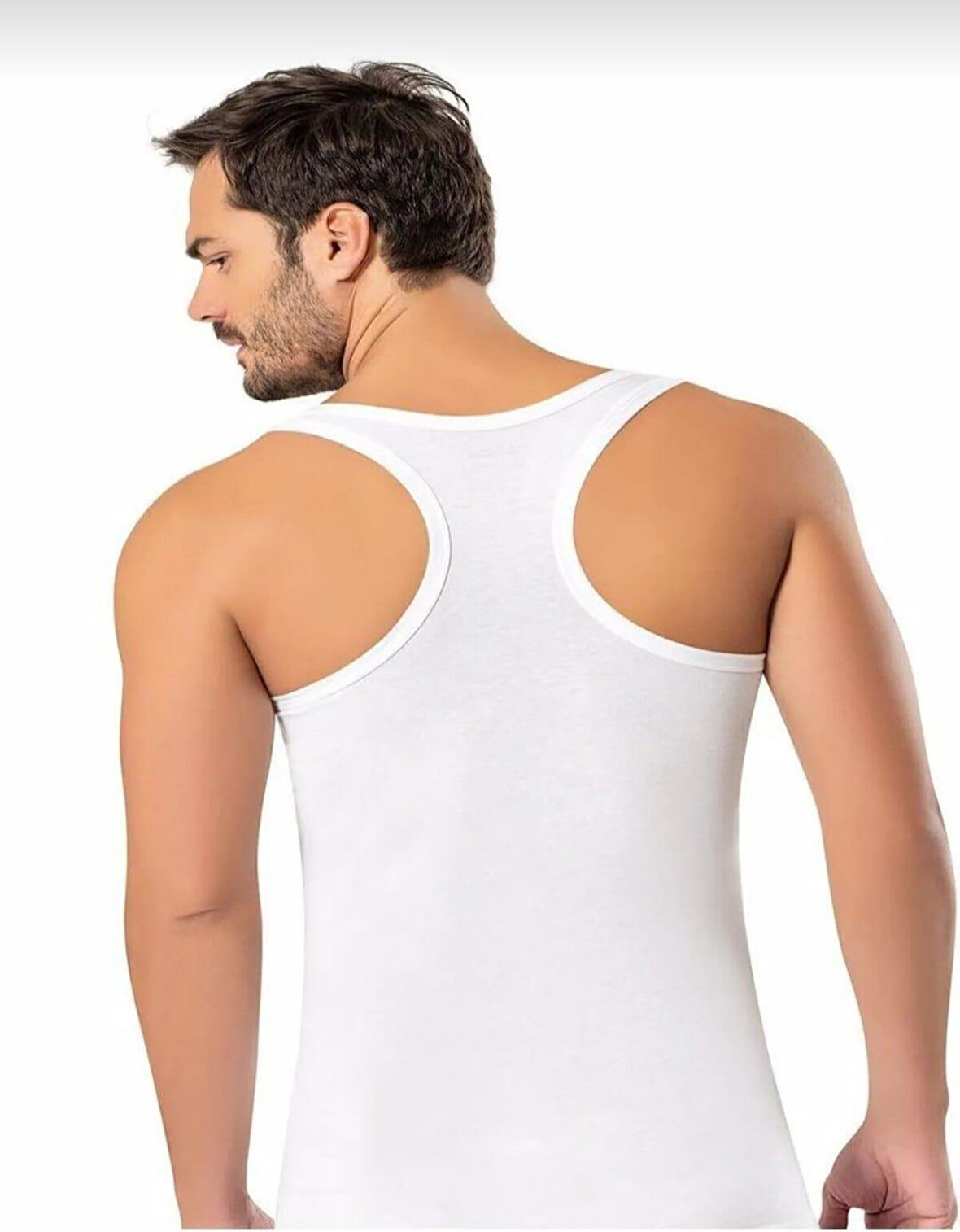 ERDEM 1121 ERKEK LİKRALI ASKILI SPORCU ATLET TEKLİ
