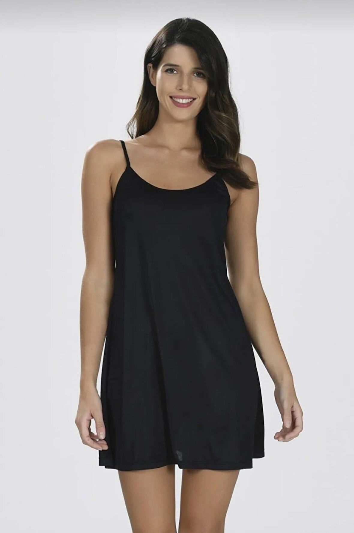 NBB 3851 KADIN İNCE ASKILI KOMBİNEZON 2 ADET