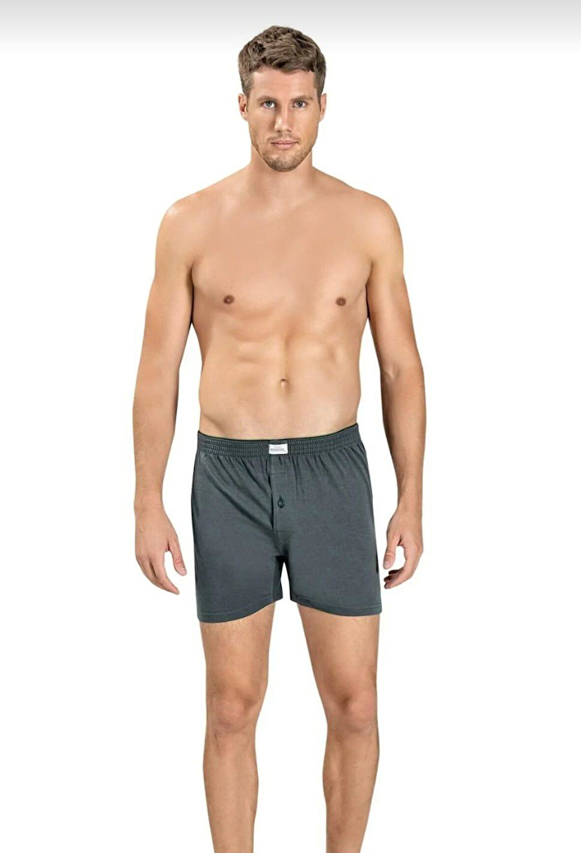 JİBER 127 ERKEK HAVLU KEMER PENYE BOXER TEKLİ