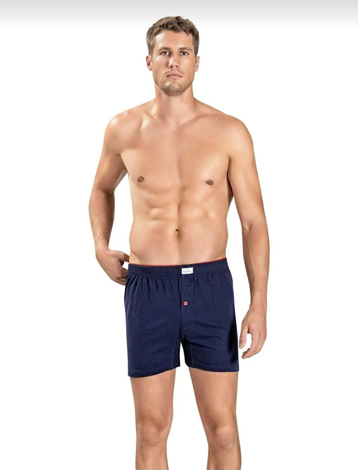 JİBER 127 ERKEK HAVLU KEMER PENYE BOXER TEKLİ