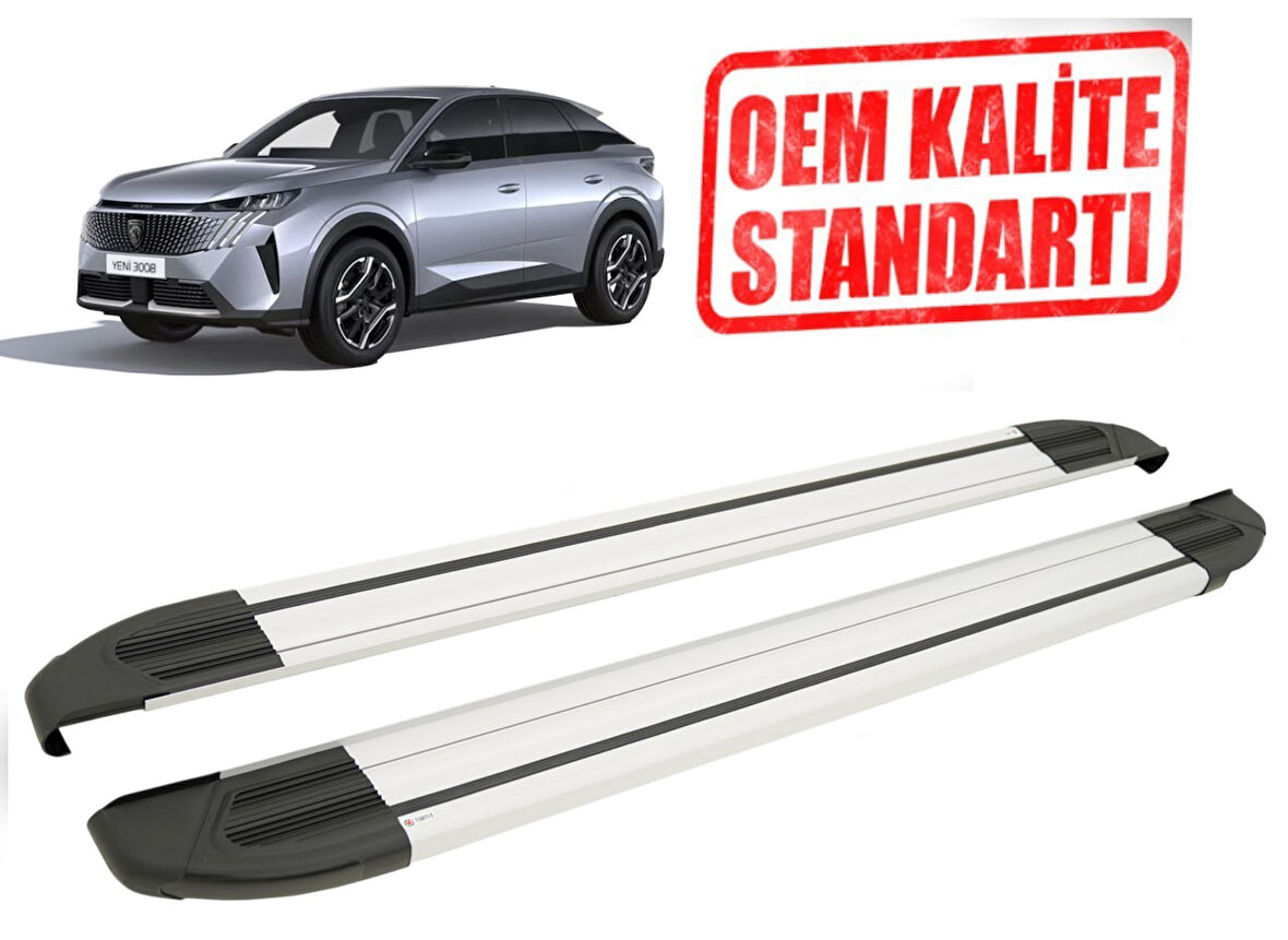 3008 ARACA ÖZEL BRILLANT YAN BASAMAK 2017 2018 2019 2020 2021 2022 2023 2024