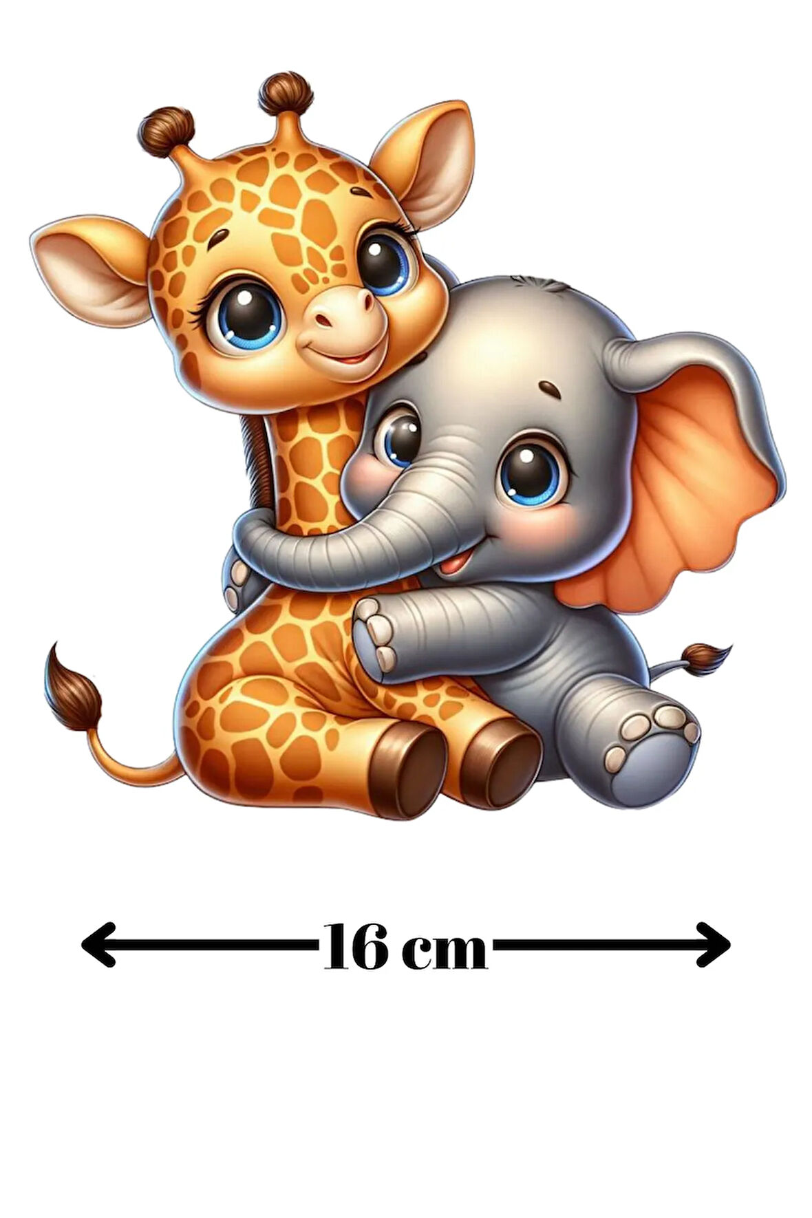 Çocuk Odası Sevimli Fil Yavruları Stickerı