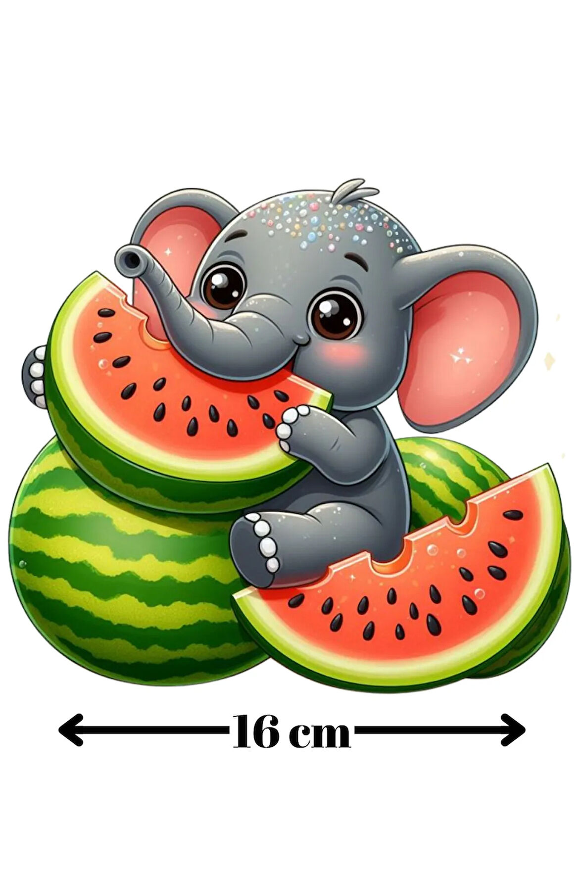 Minik Fil Yavruları Çocuk Odası Stickerı