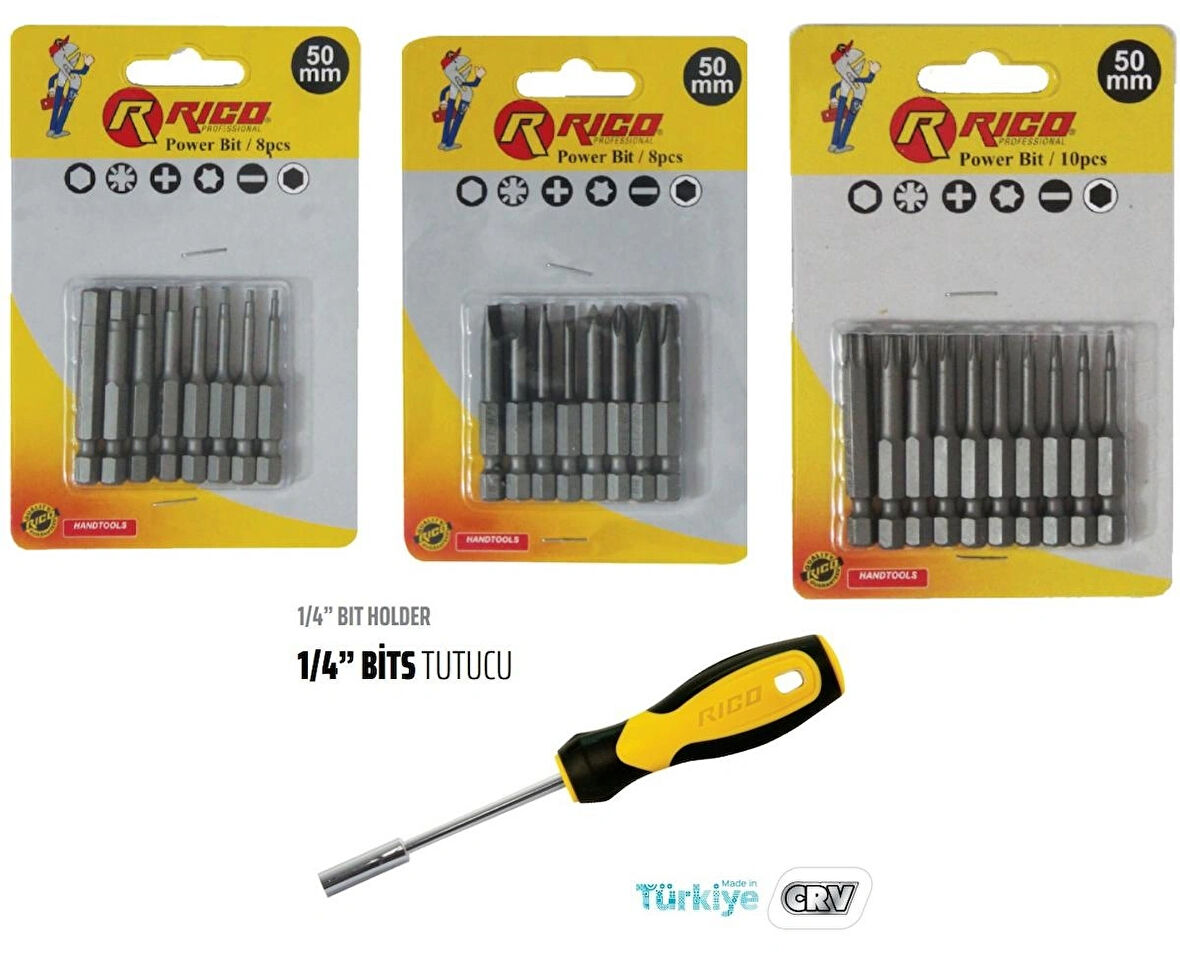 -rıco Matkap Ucu-allen-torx Bits Takımı Seti