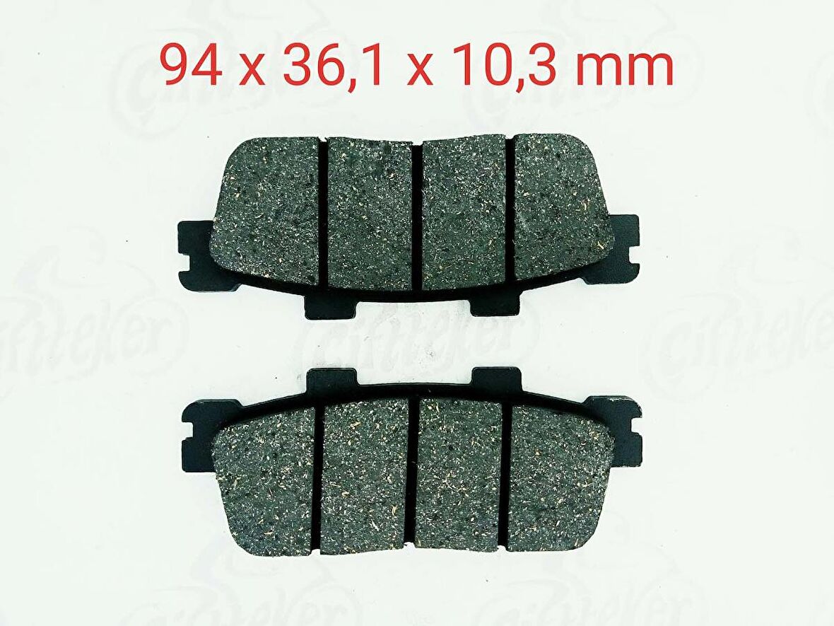 ARKA FREN DİSK BALATA FA427 SYM JOYMAX 250-GTS 250-JOYRİDE 2