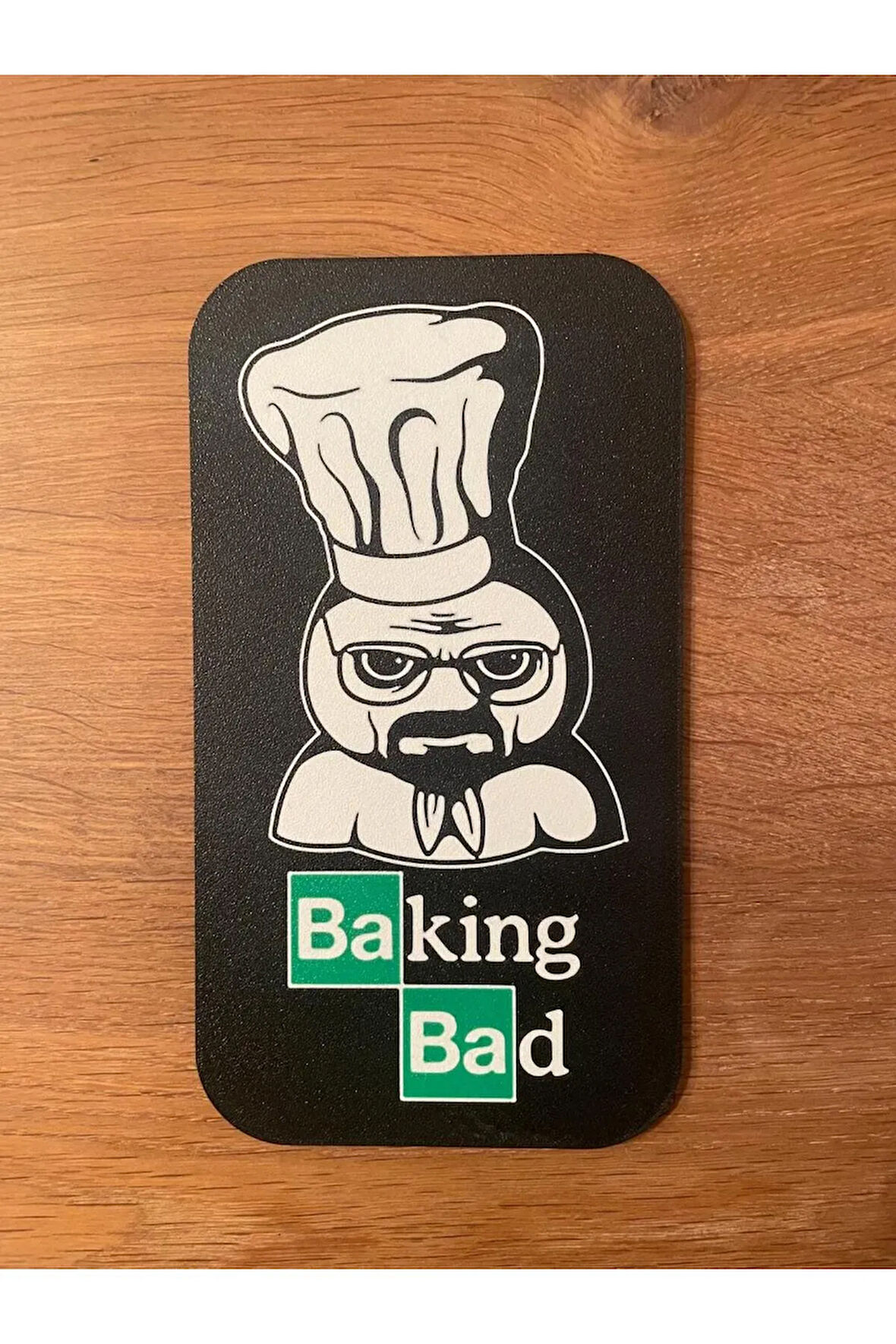 Just3dprintings “Baking Bad” Tasarımlı Dekoratif Kapı işareti
