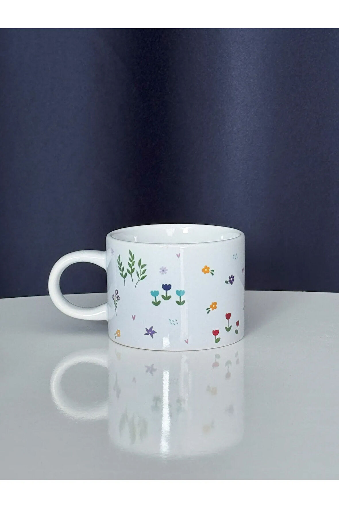 Çiçek Bahçesi Kupa Bardak Kahve Mug