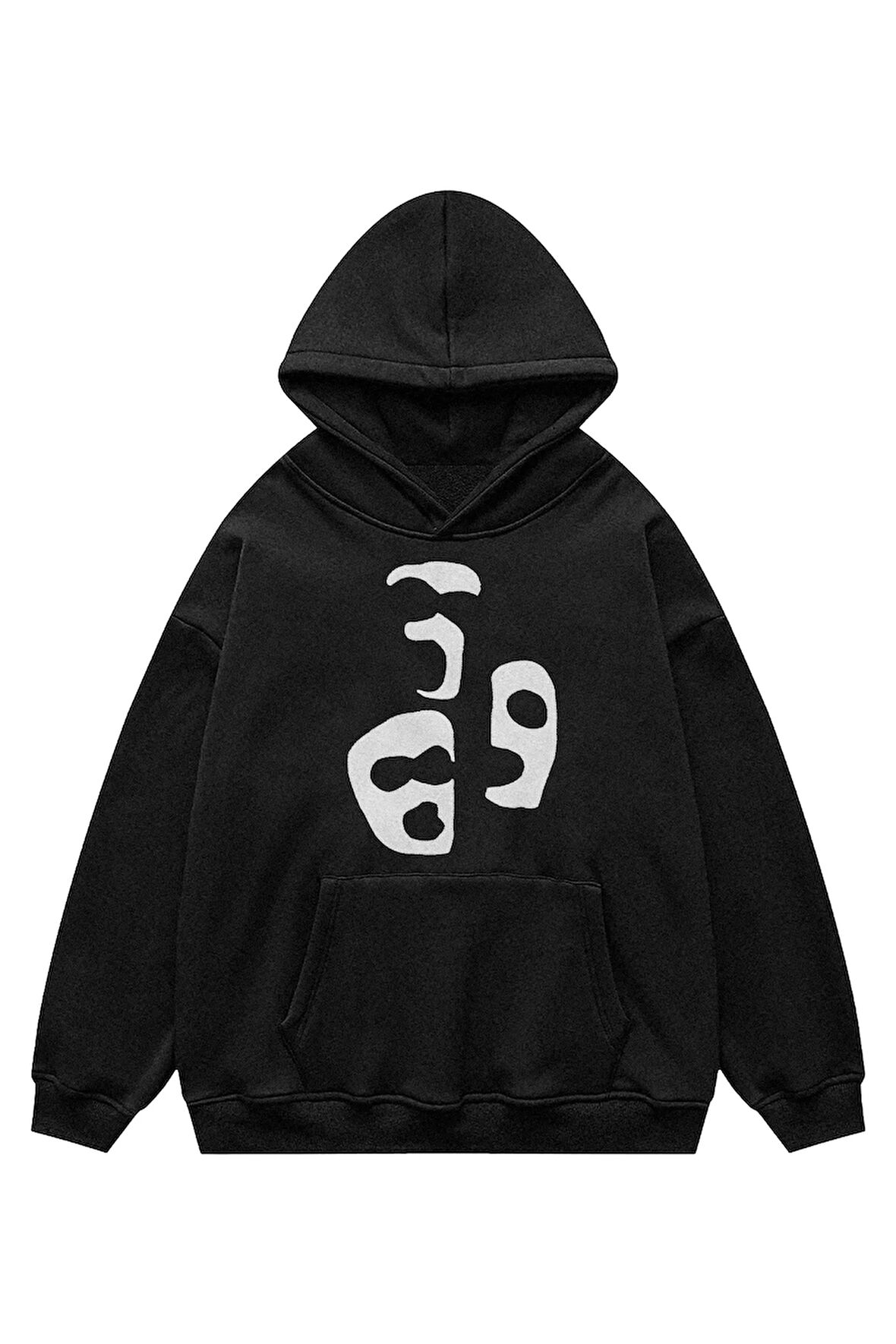 Unisex Mask Sweatshirt Kapşonlu Hoodie