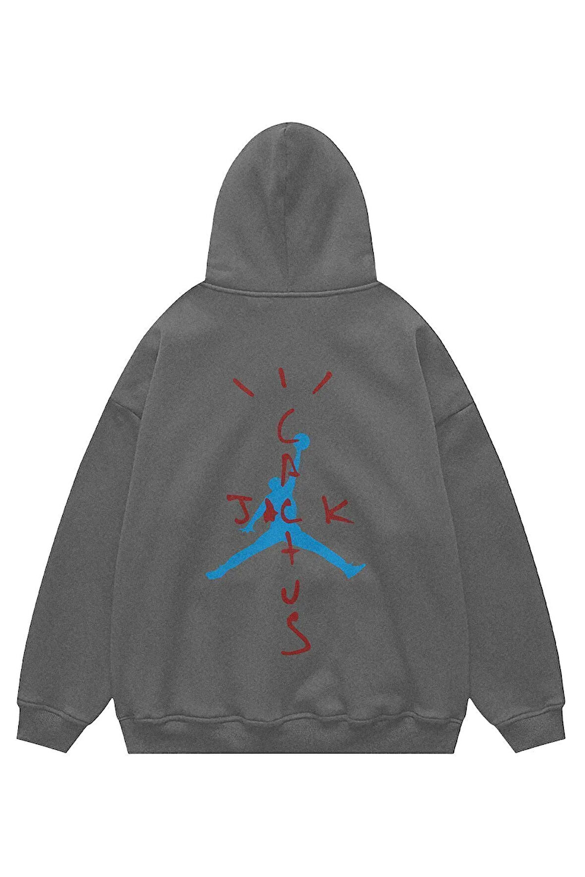 Unisex Cactus Jack Sweatshirt Kapşonlu Hoodie