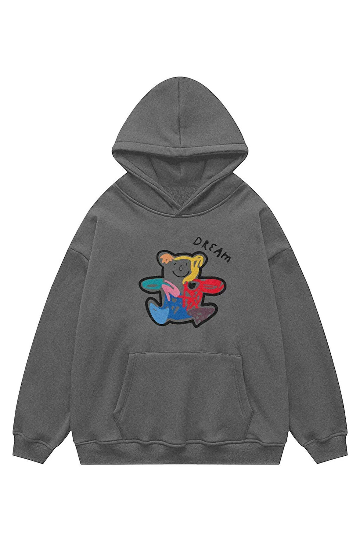 Unisex Teddy Dream Sweatshirt Kapşonlu Hoodie