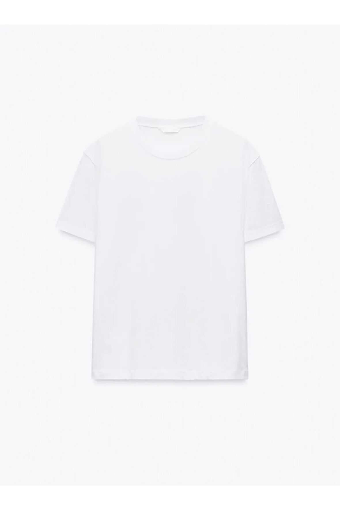 Bisiklet Yaka Basic Trend Kadın T-shirt