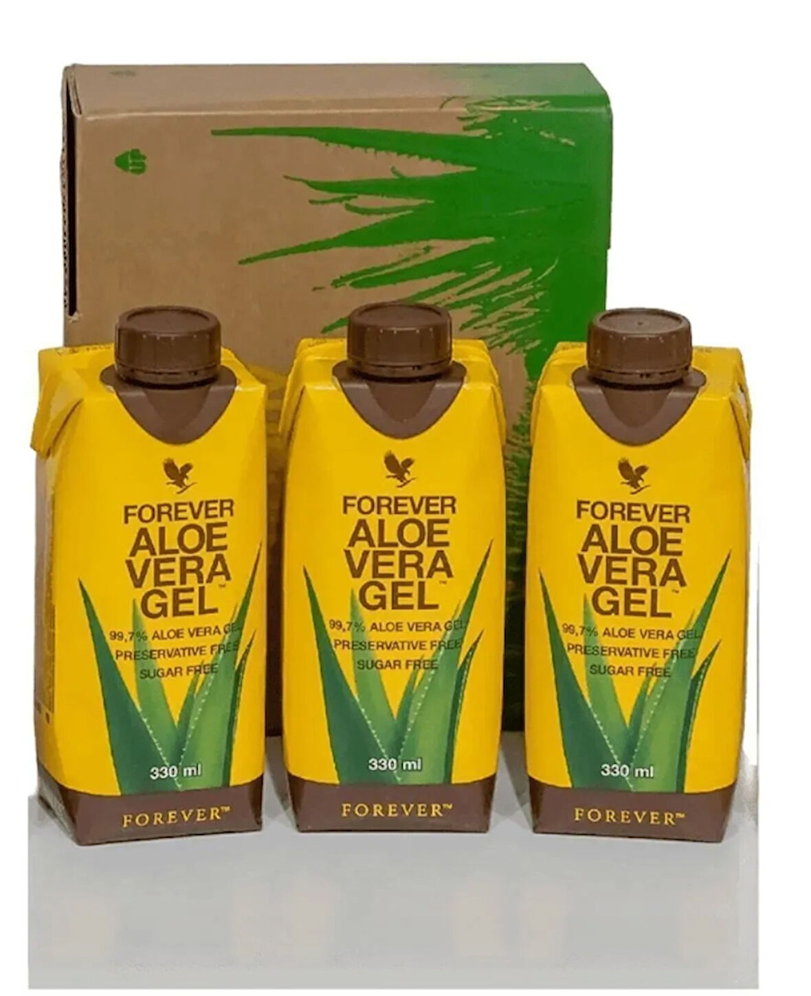 Aloe Vera Özlü Aloe Vera Gel 3’lü Paket Içecek Aloe Veralı Jel