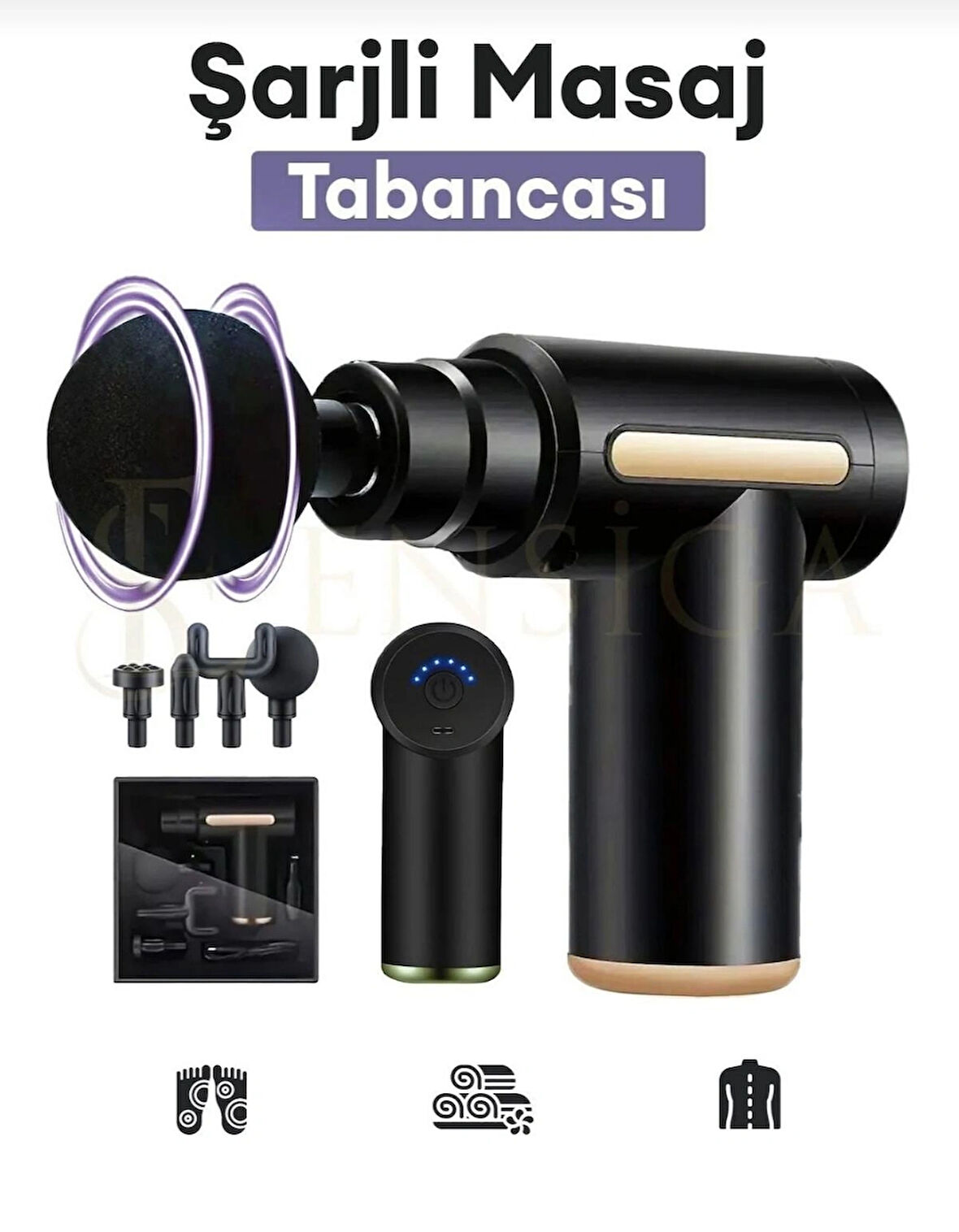 Taşınabilir Çok Amaçlı Kas,Eklem,Masaj Aleti