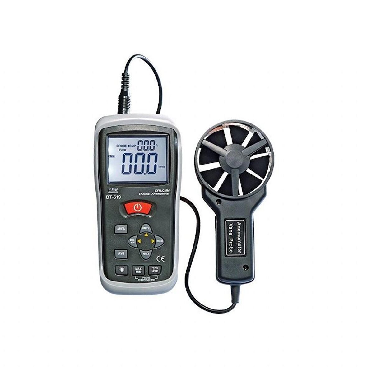 CEM DT-619 Anemometre (Rüzgar Hızı Ölçer)