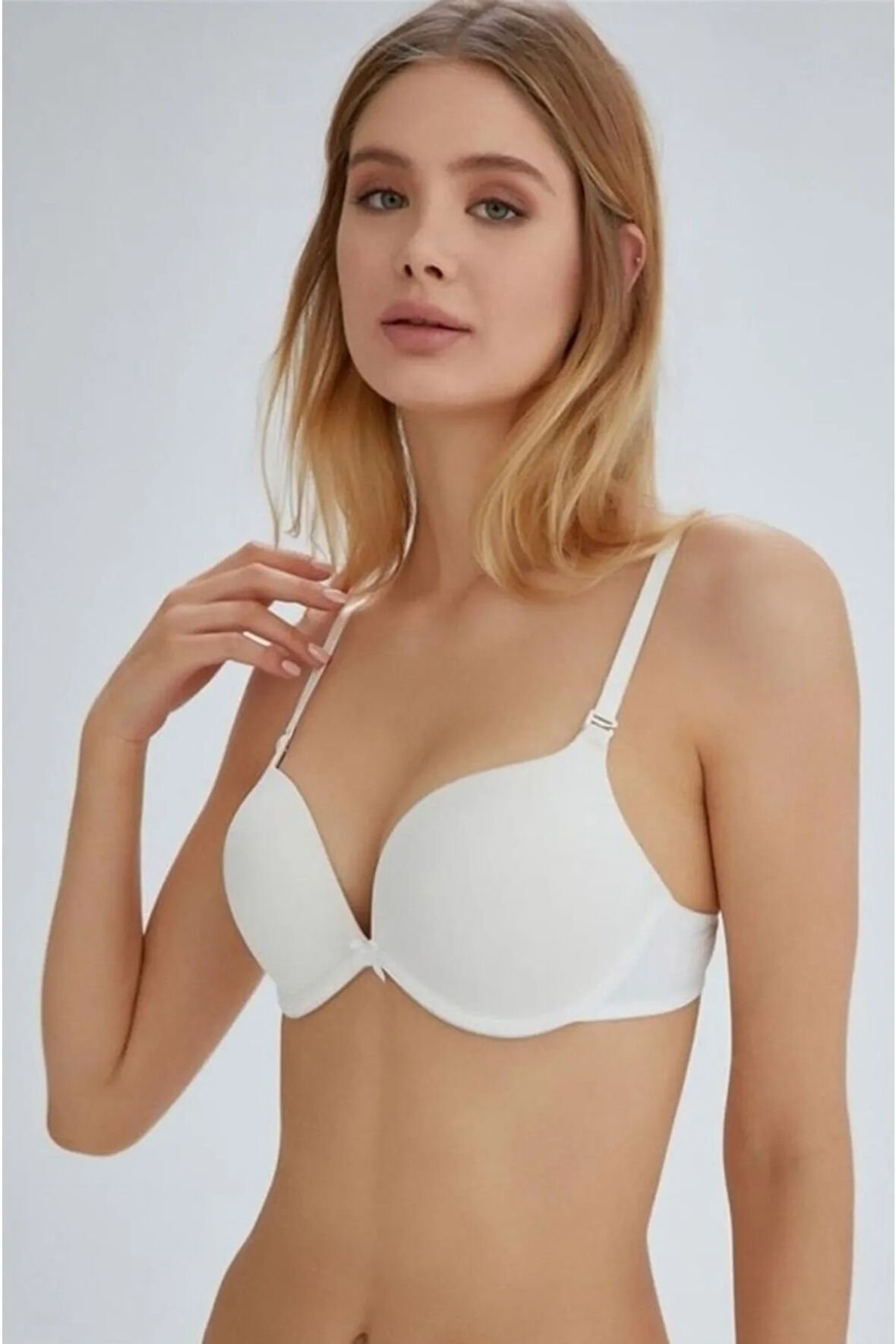 Lilyum Kulaklı Double Push Up Tek Sütyen