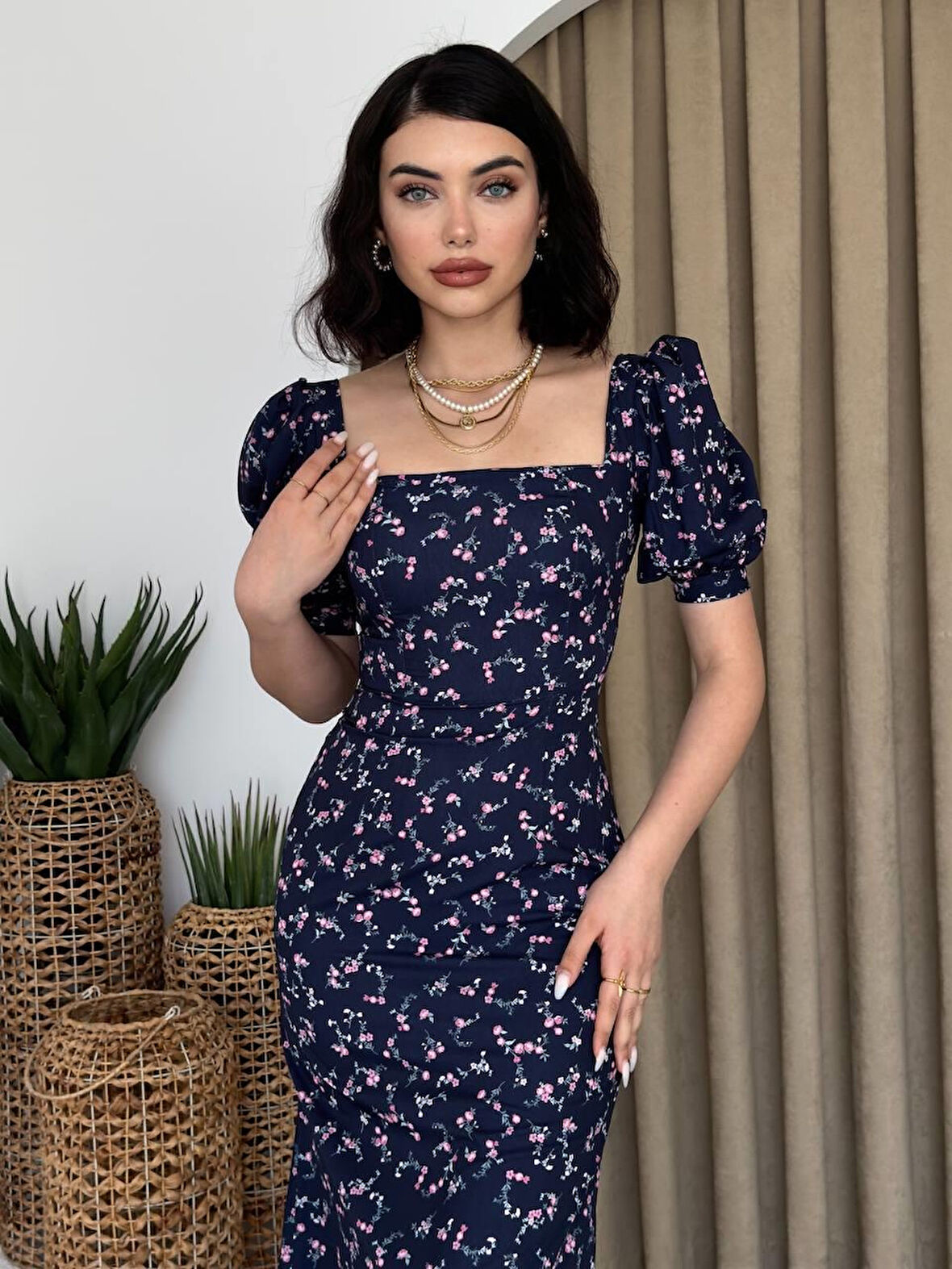 Dionora Çiçekli Elbise