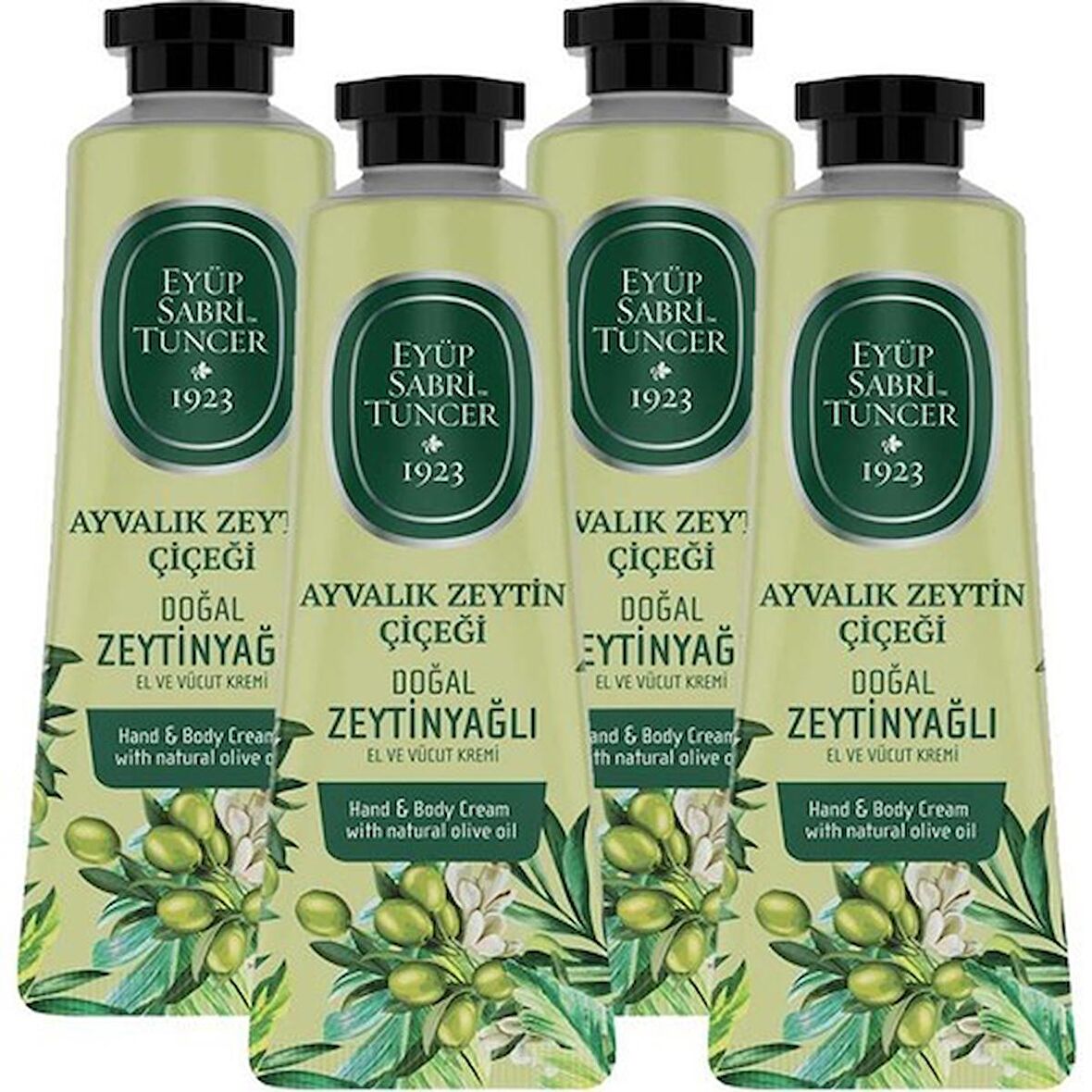 El ve Vücut Kremi Ayvalık Zeytin Çiçeği 50 ml x 4 Adet