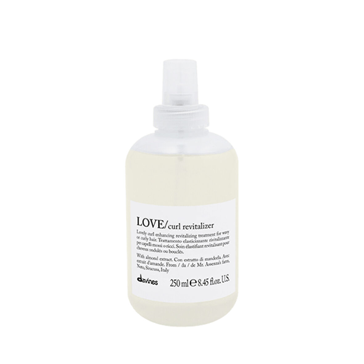 Ekonomik İkili Davines Love Curl Revitalizer Bukle Canlandırıcı Sprey Bakım 250 ml - %100 Orijinal %100 Doğal