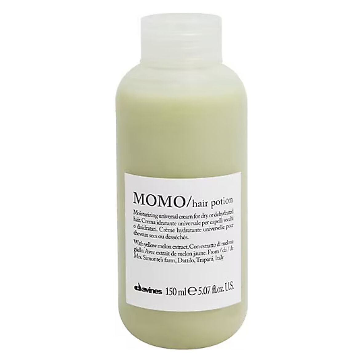 Ekonomik İkili Davines Momo Hair Potion Nemlendirici Durulanmayan Krem 150ml - %100 Orijinal %100 Doğal