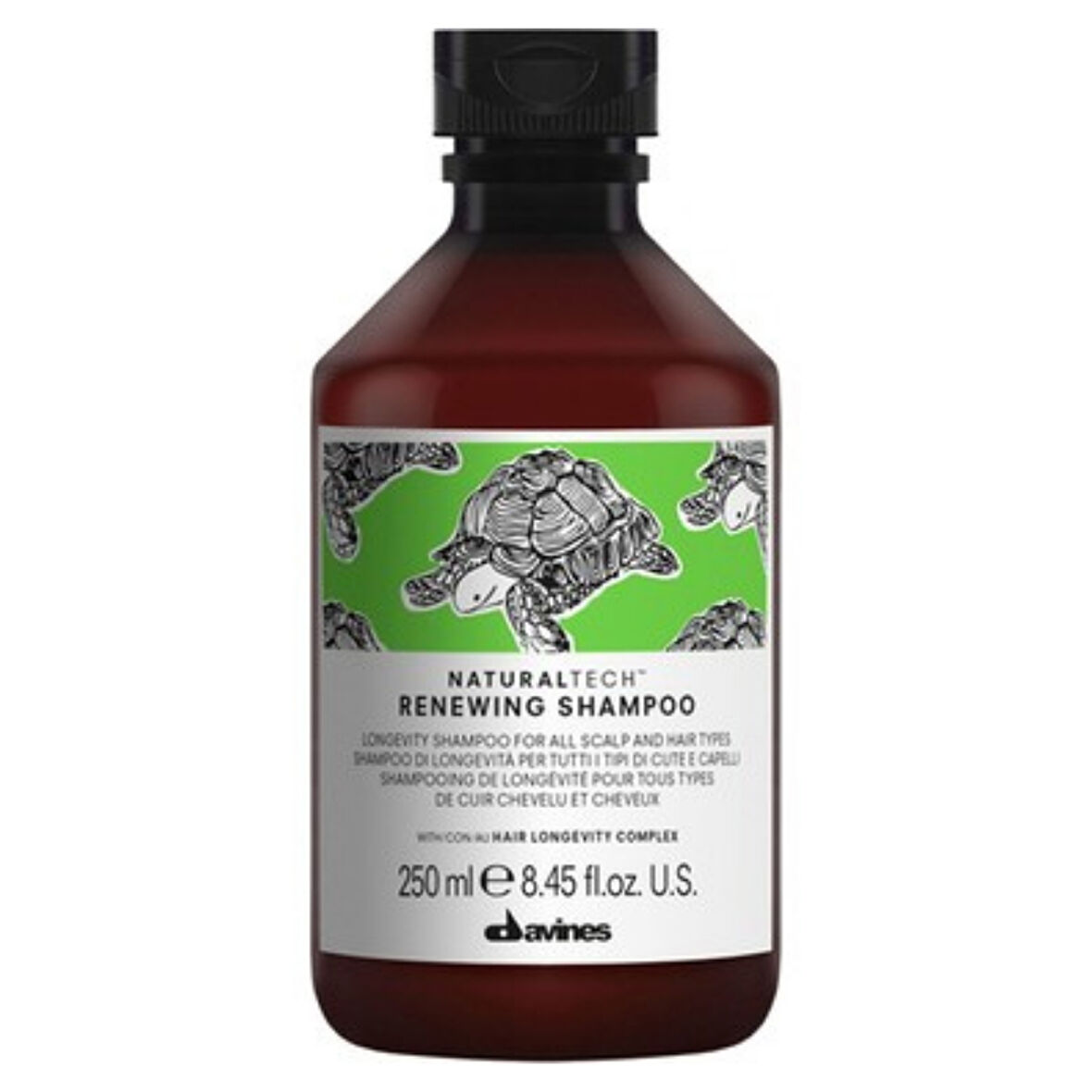 Ekonomik Üçlü Davines NaturalTech Renewing Tüm Saç Tipleri için Şampuan 250ml - %100 Orijinal %100 Doğal