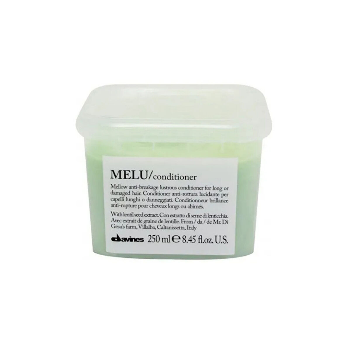 Ekonomik Üçlü Davines Melu Mellow Kırılma Önleyici Parlaklık Kremi 250ml - %100 Orijinal %100 Doğal