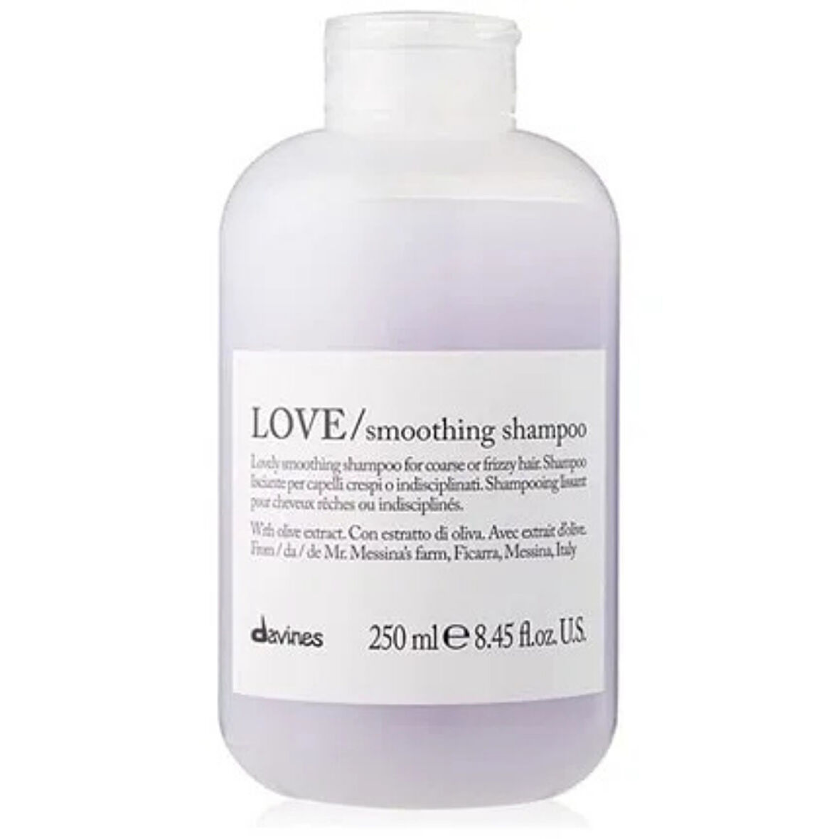 Ekonomik Üçlü Davines Love Smoothing  Düzleştirici Şampuan 250ml - %100 Orijinal %100 Doğal