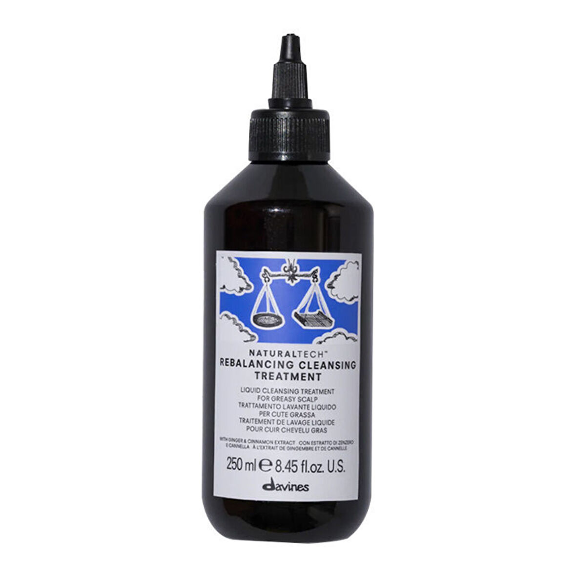 Ekonomik Üçlü Davines NaturalTech Rebalancing Yağlı Saçlar İçin Bakım 250 ml - %100 Orijinal %100 Doğal