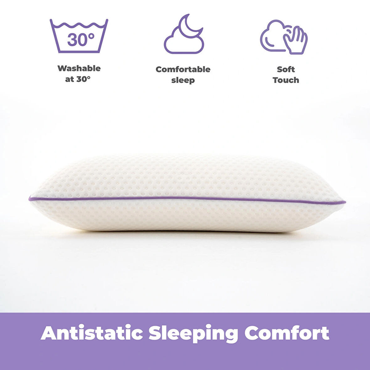 Davina Sweet Soft Visco Yastık Ortopedik %100 Visco Ergonomik Yastık
