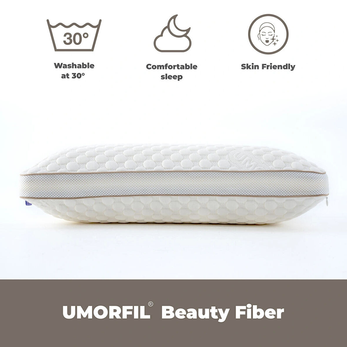 Kolajen Güzellik Yastığı, Ortopedik %100 Orijinal Döküm Visco Ergonomik Visco Yastık