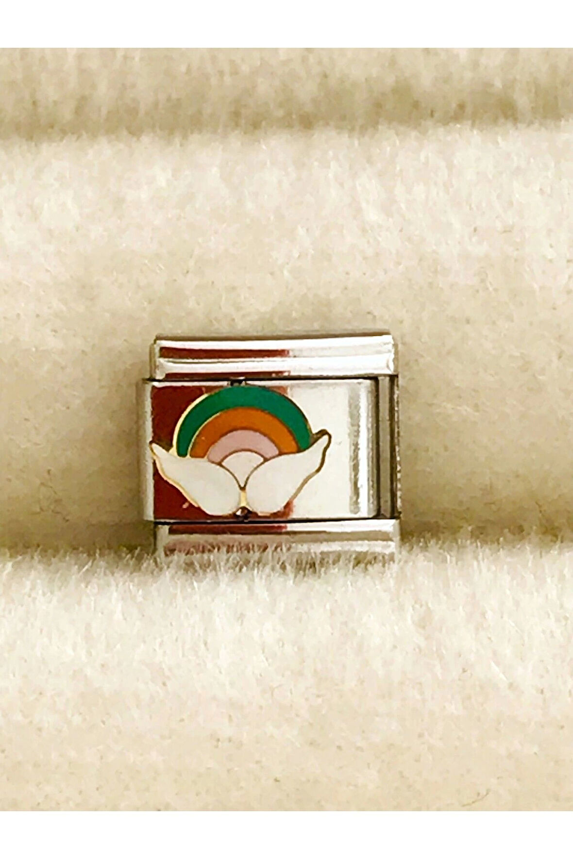 Çelik İtalyan Charm Bileklik Charmı