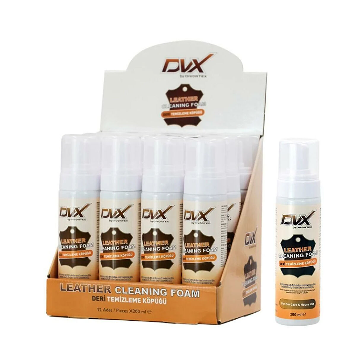 DVX Deri Temizleme Köpügü 200 ml 1 Adet