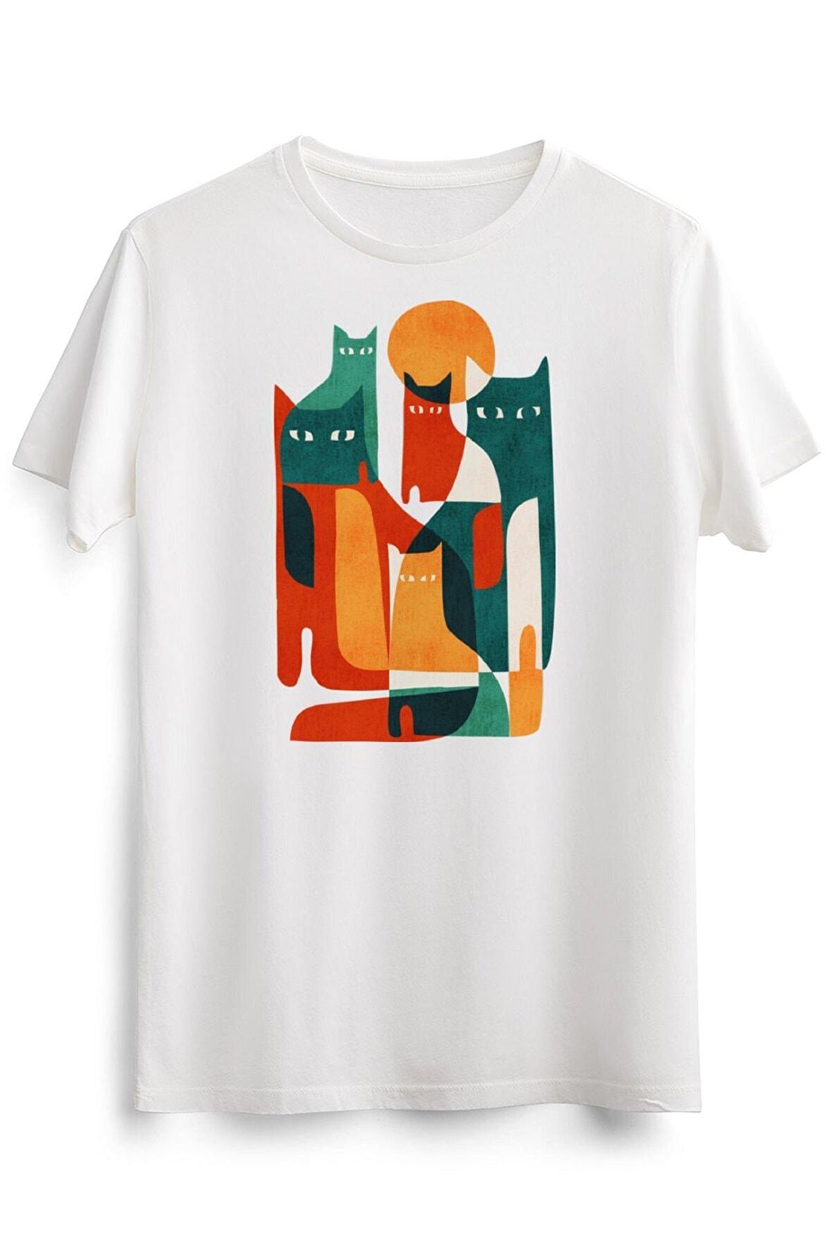 Erkek Beyaz Cat Cat Cat