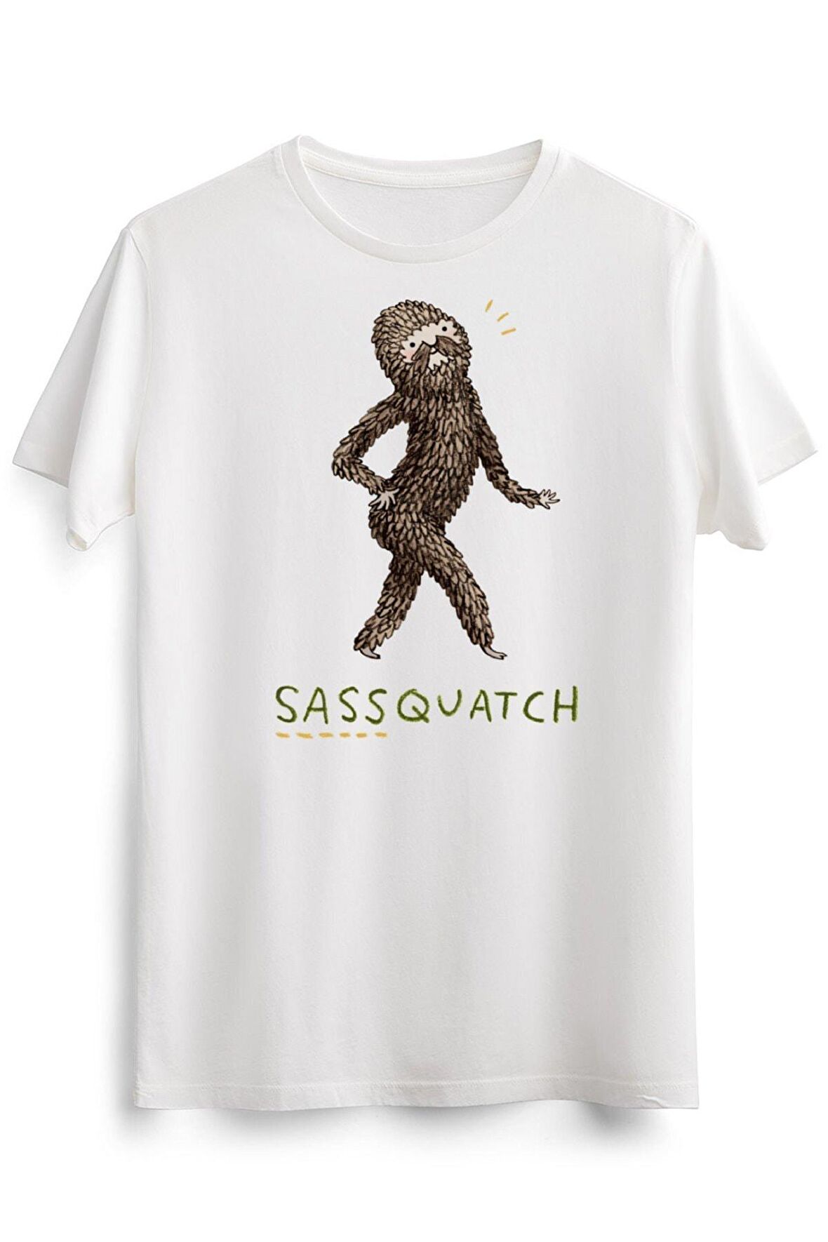 Erkek Beyaz Sassquatch