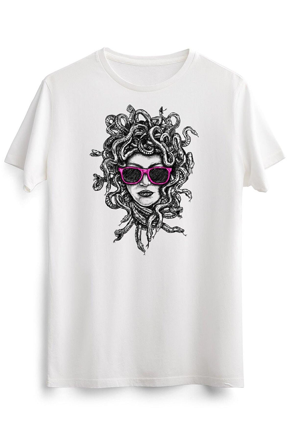 Erkek Beyaz Cool Medussa