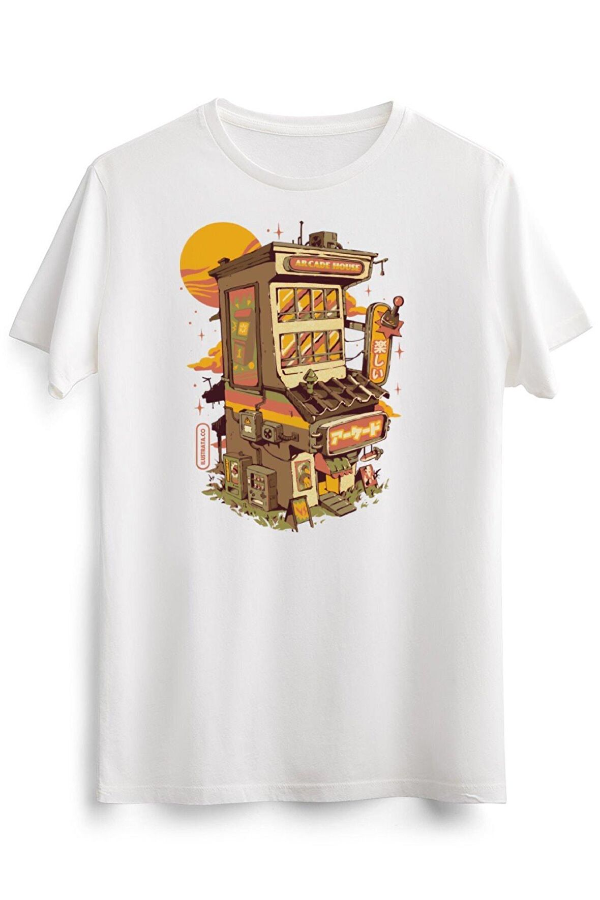 Erkek Beyaz Arcade House