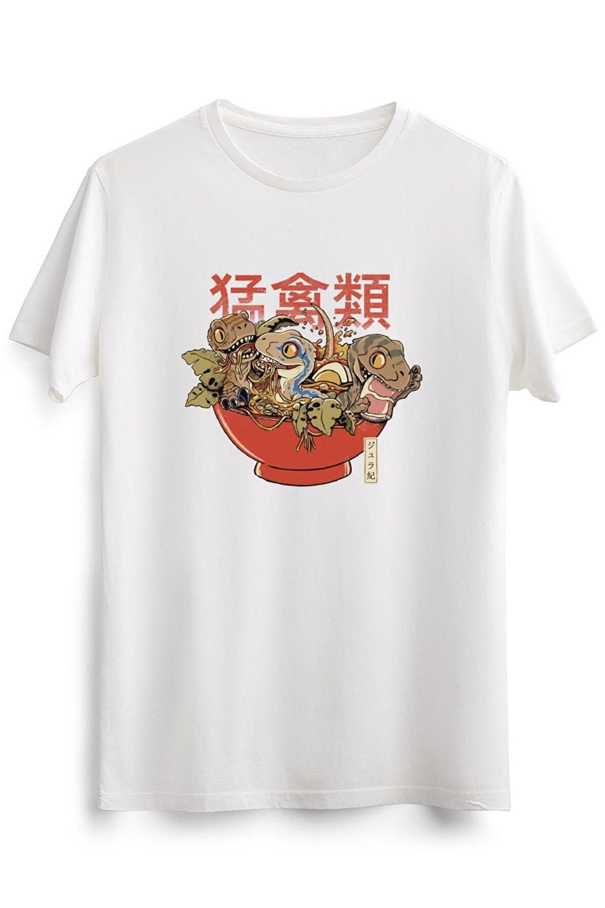 Erkek Beyaz Ramen Raptors