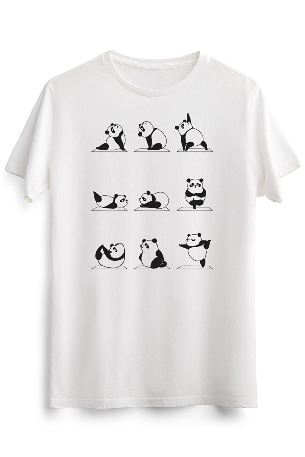 Erkek Beyaz Panda Yoga