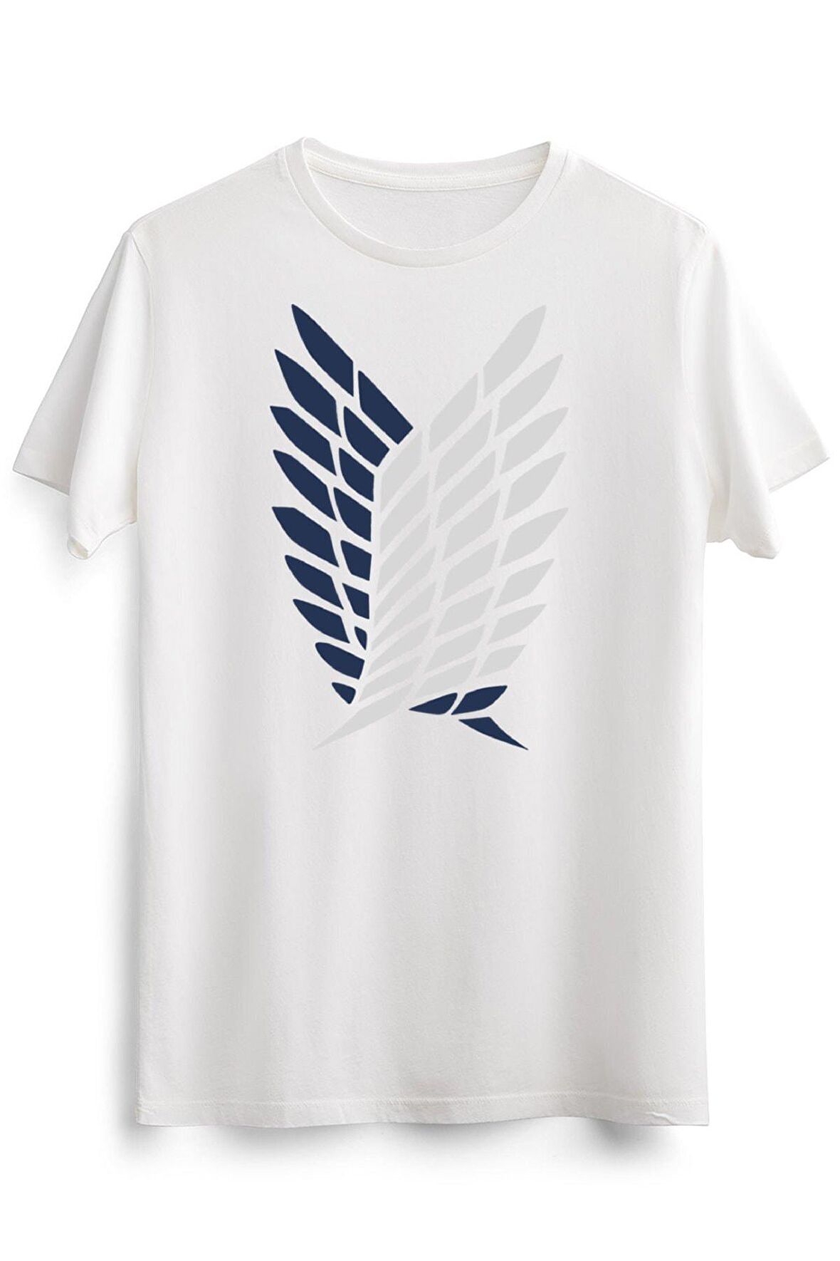 Erkek Beyaz Attack On Titan Logo