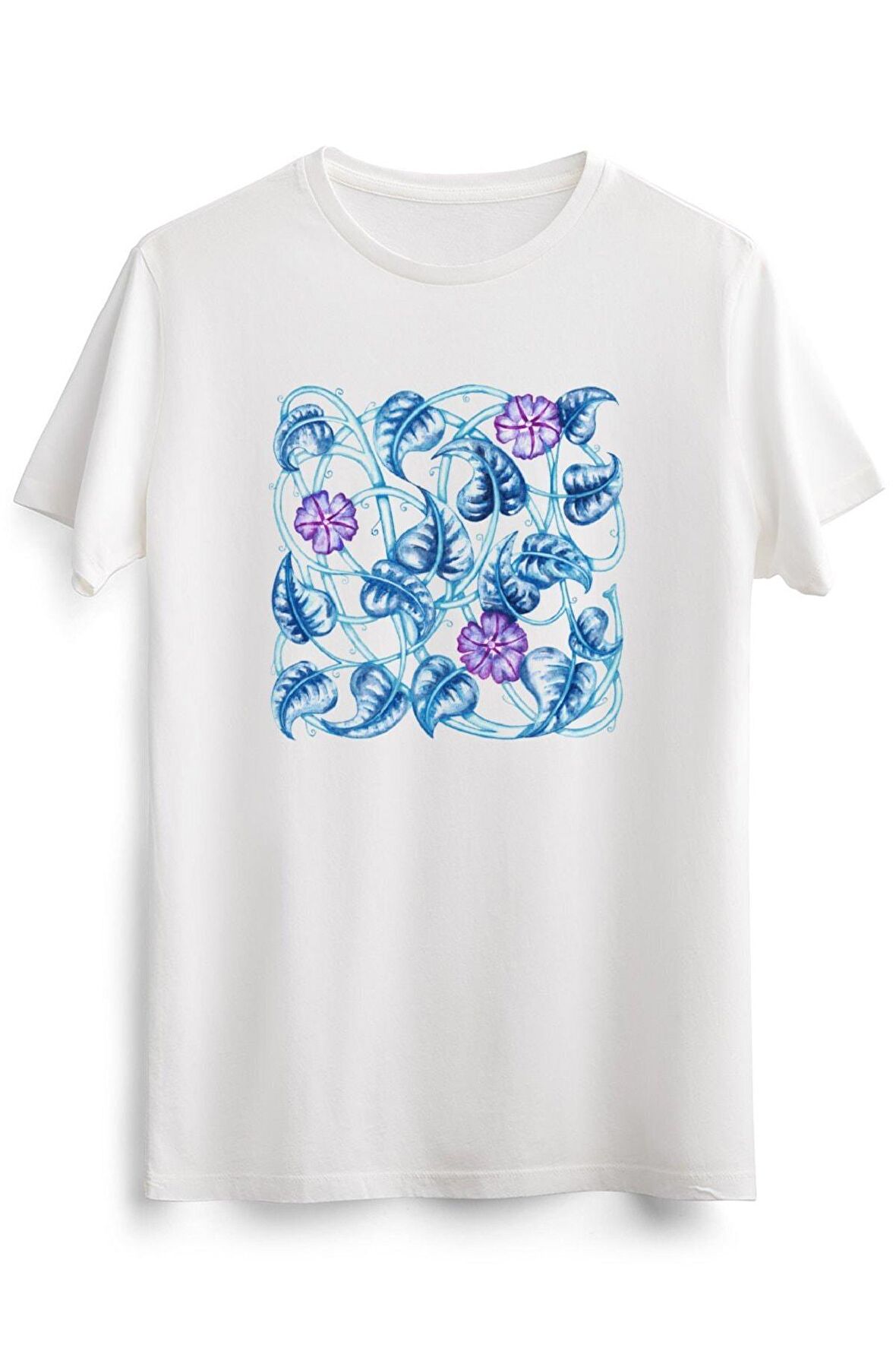 Erkek Beyaz Ipomea Flower - Morning Glory