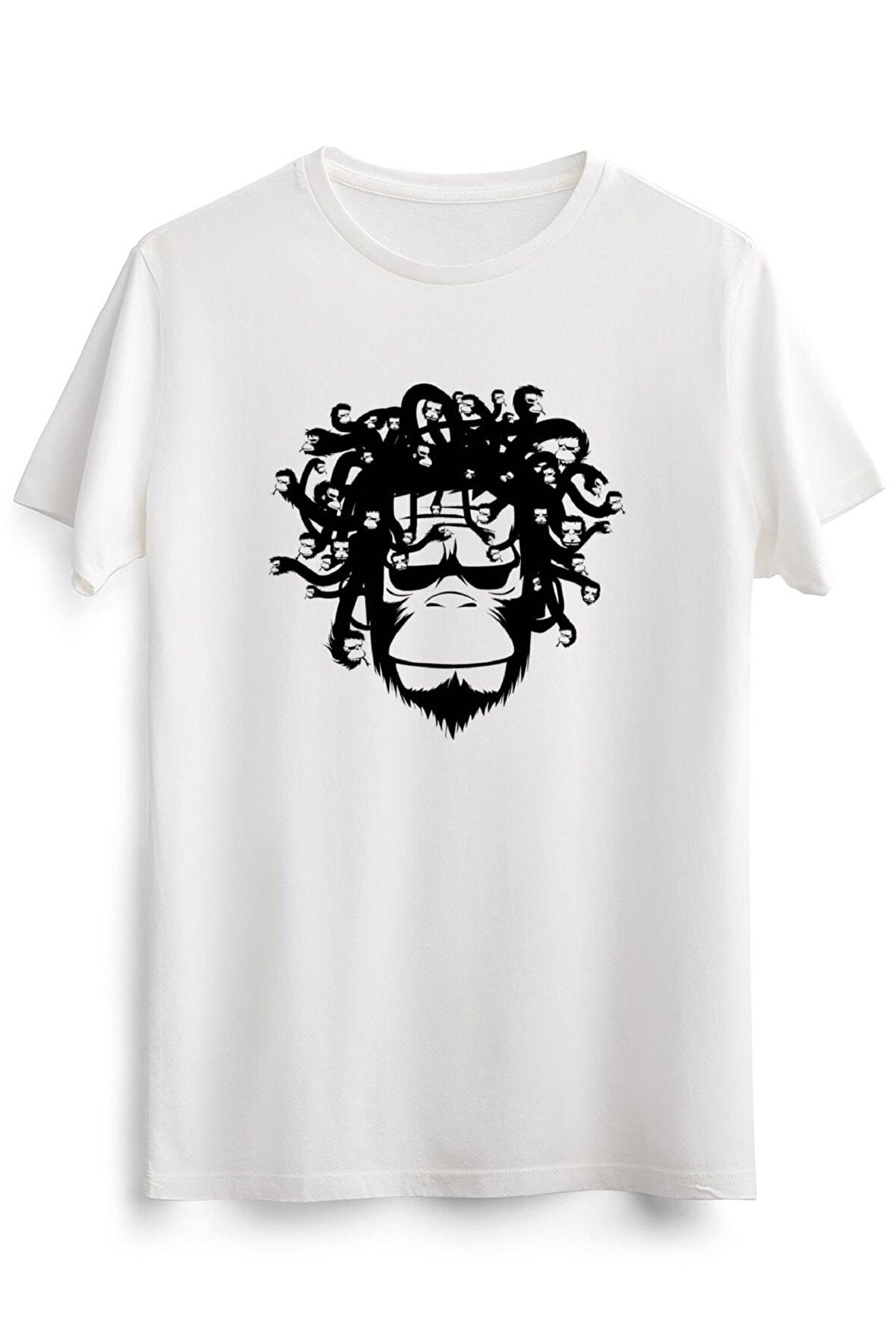 Erkek Beyaz Medusa Monkey Version