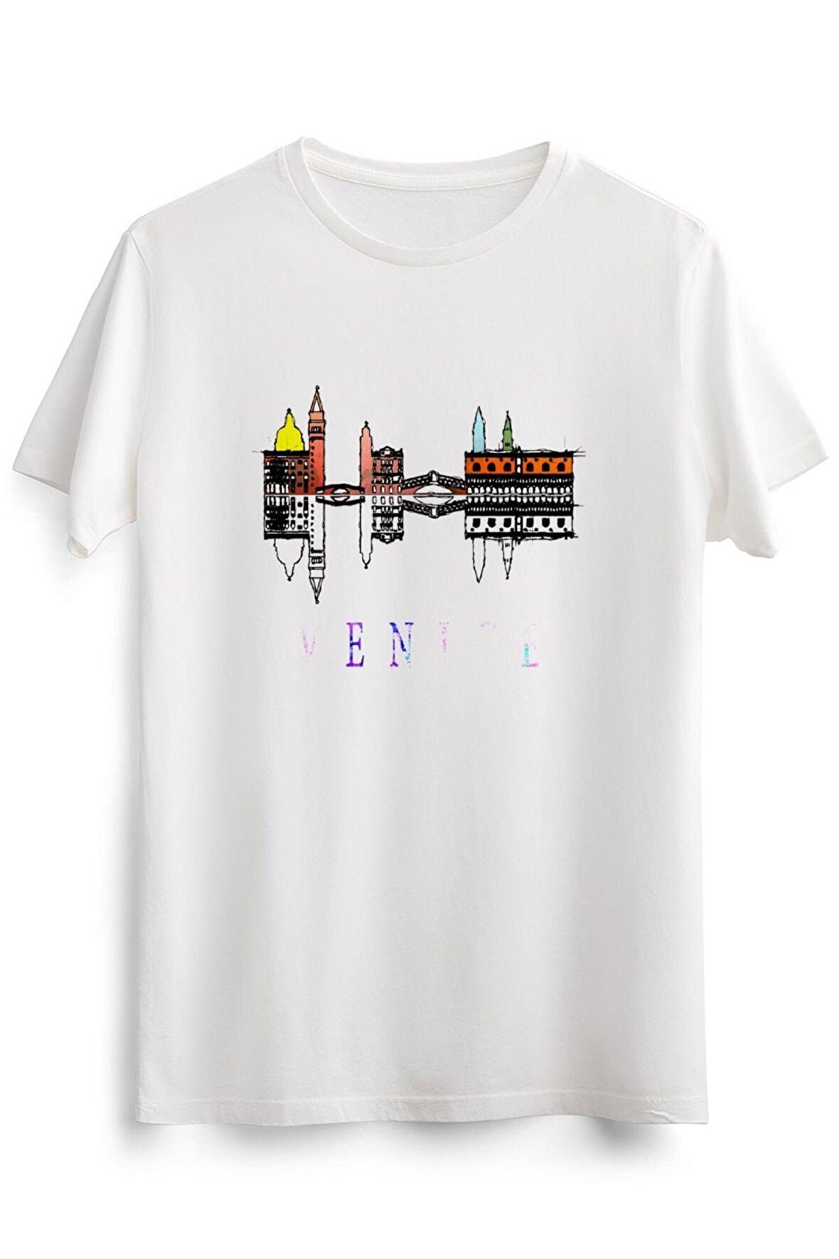 Erkek Beyaz Venice Italy Romantic Gift