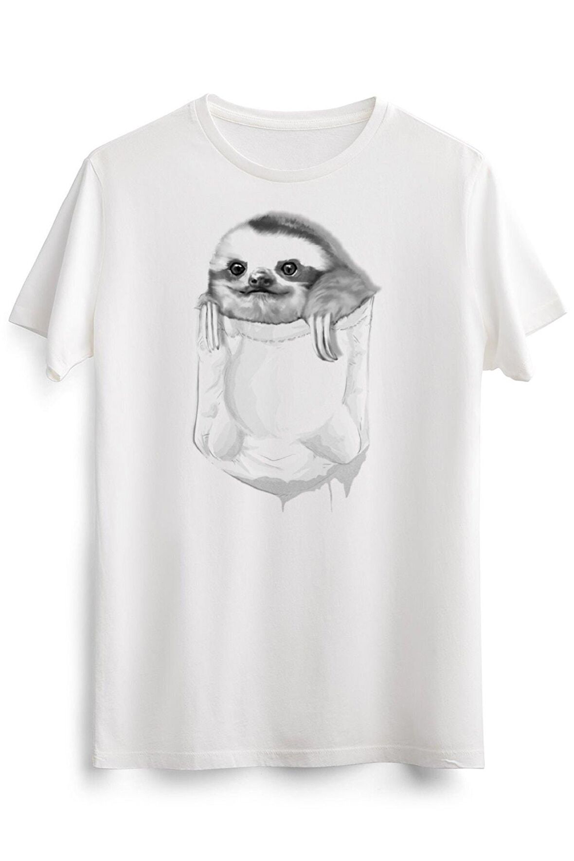 Erkek Beyaz Pocket Sloth