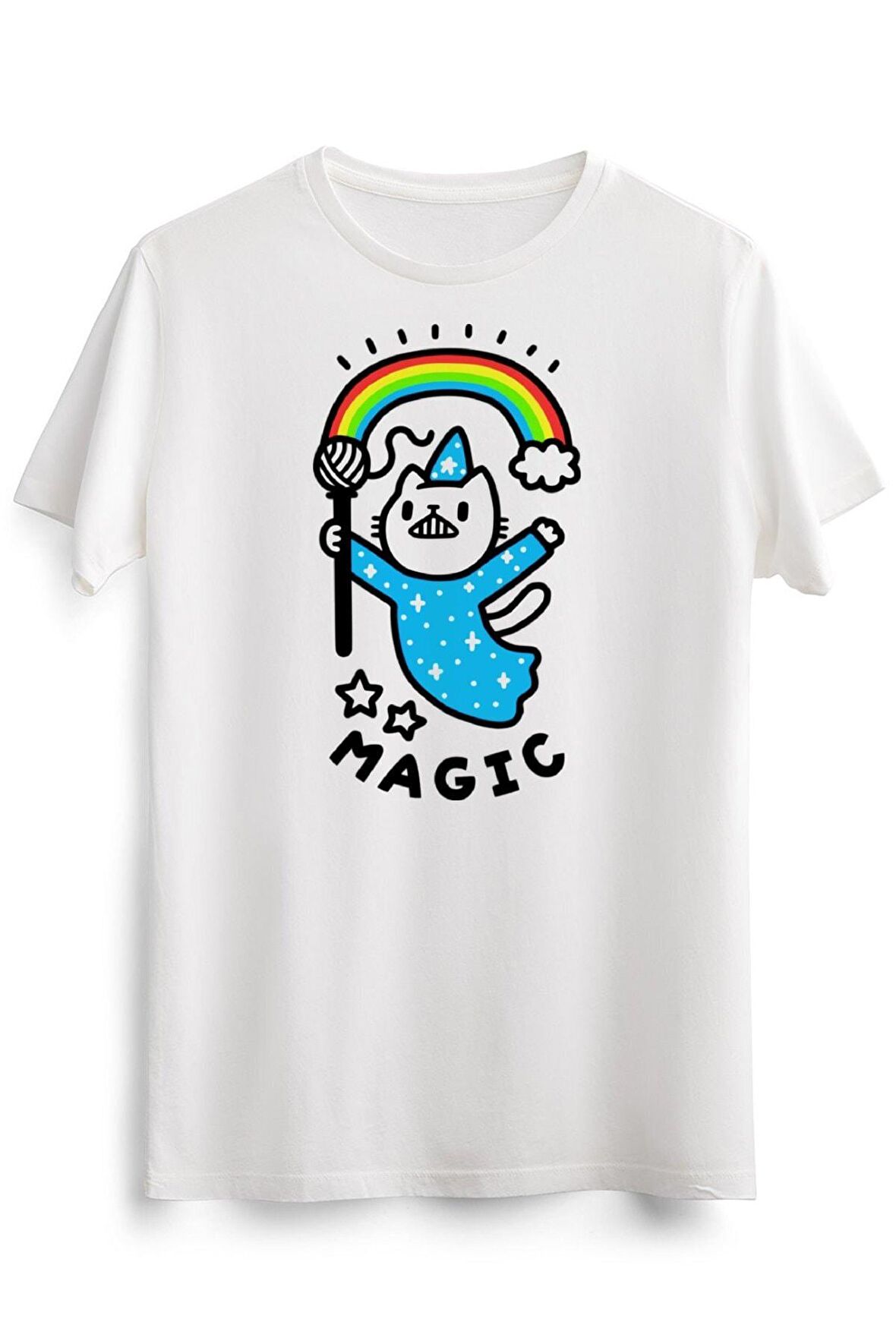 Erkek Beyaz Magical Wizard Cat