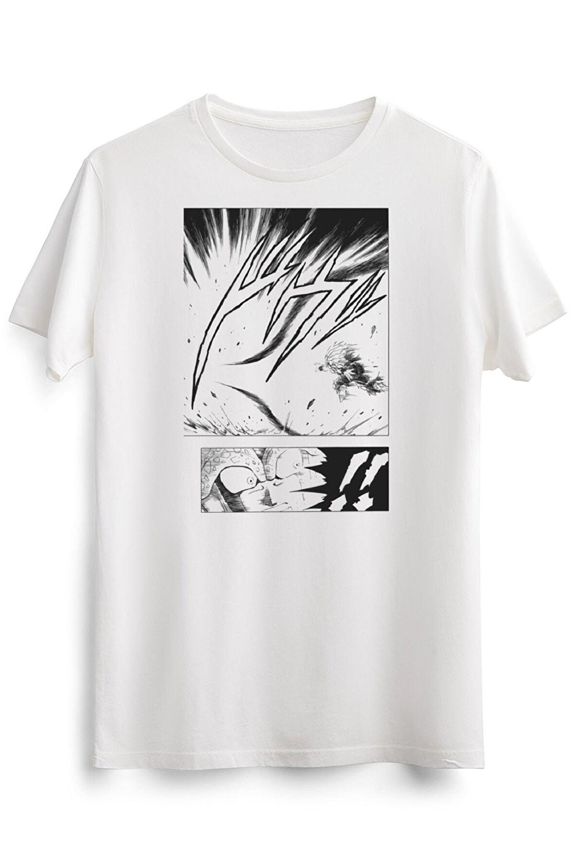 Erkek Beyaz Dragon Ball Manga Panel