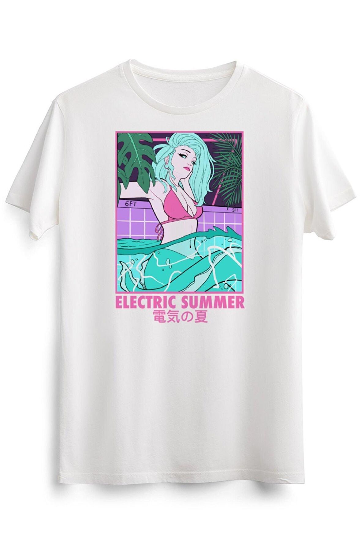 Erkek Beyaz Electrıc Summer
