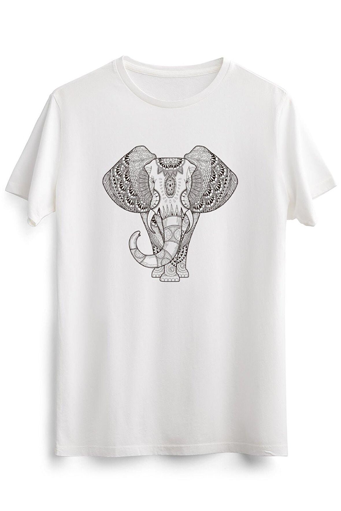 Erkek Beyaz Elephant Drawing