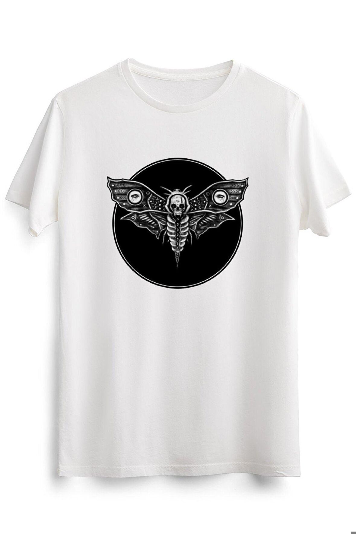 Erkek Beyaz Deaths Head Moth