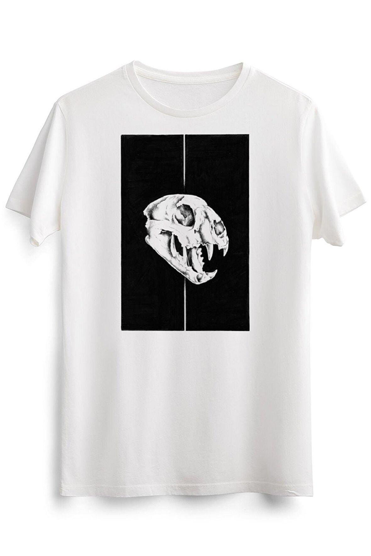 Erkek Beyaz Skull Serıes - The Mountaın Lıon